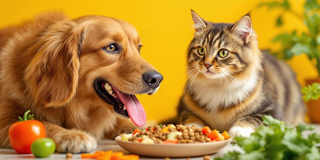 Alimentação Saudável para Cães e Gatos