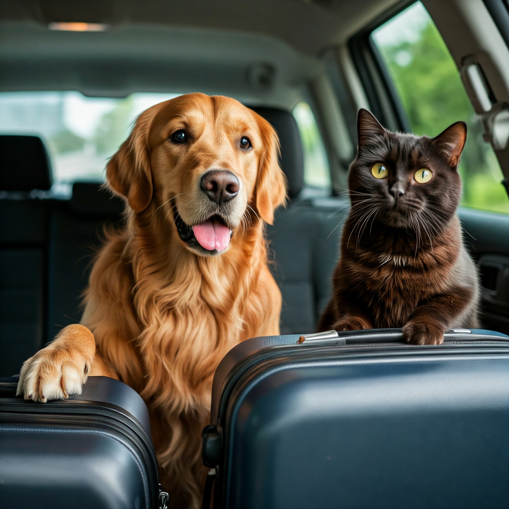 Viagens com cães e gatos