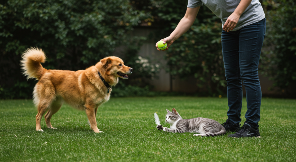 exercícios para gatos