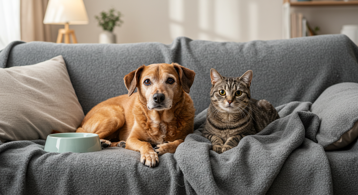 cuidados com pets idosos