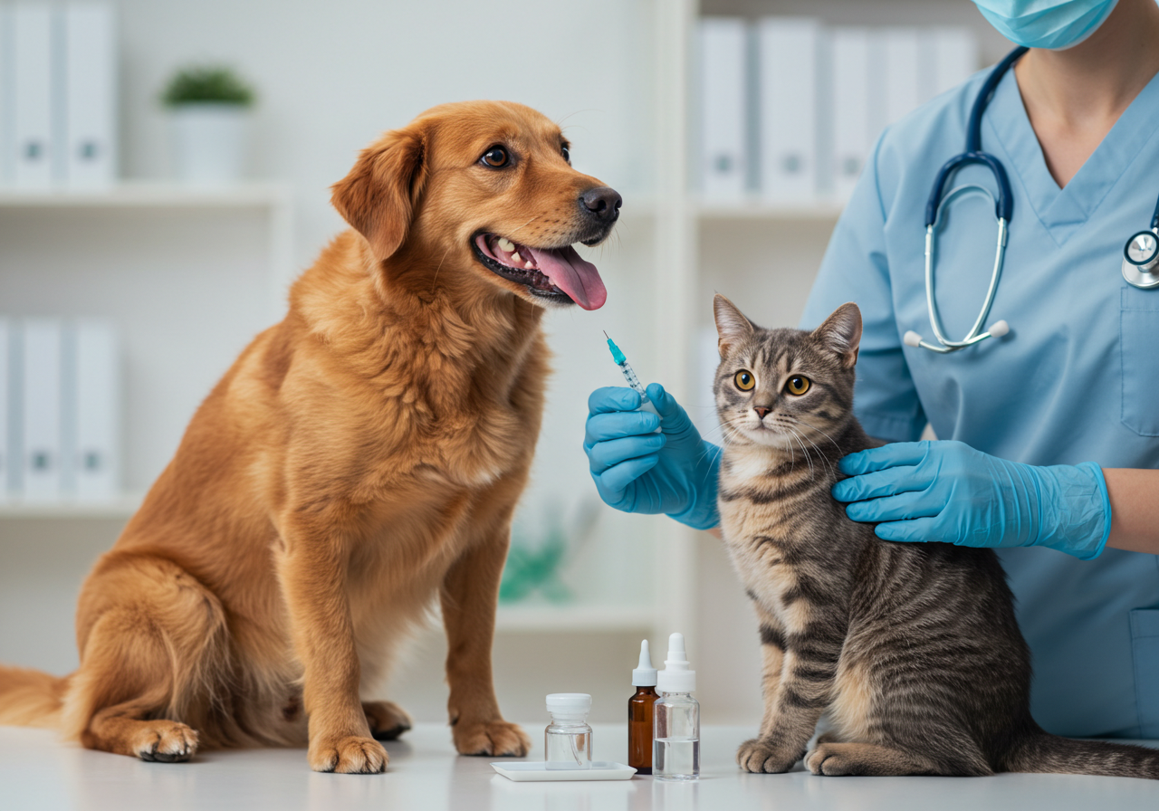 vacinação em pets
