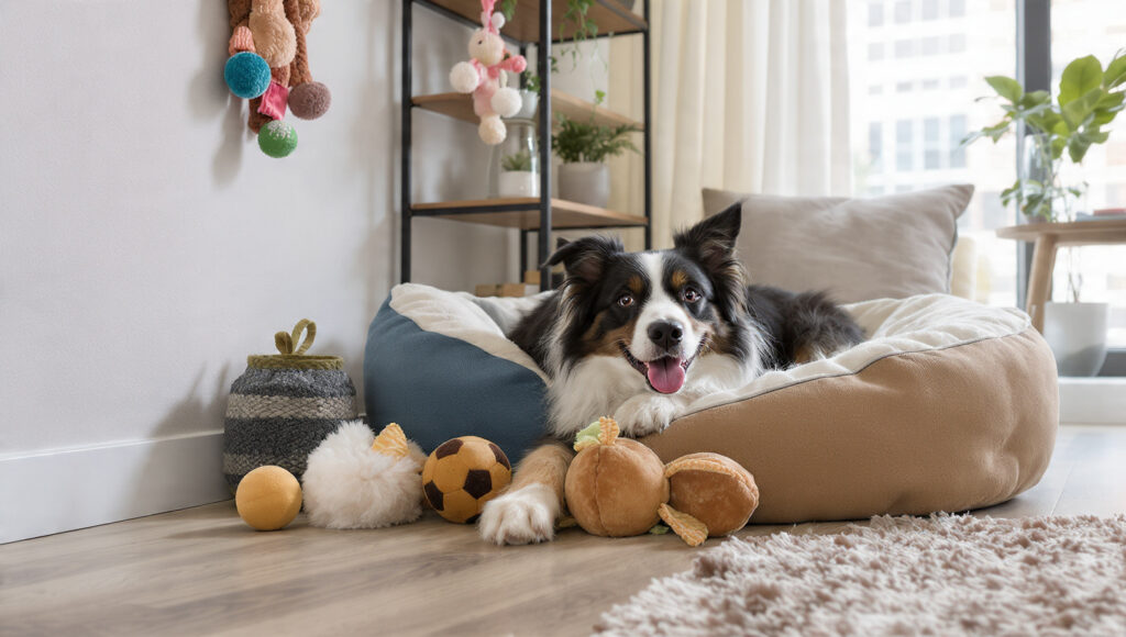 Brinquedos calmantes para cães