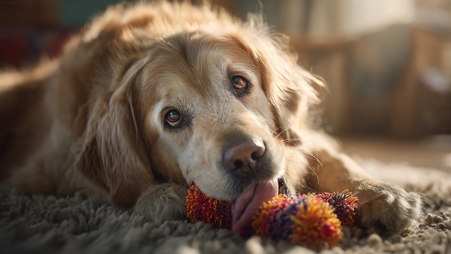 Brinquedos calmantes para cães